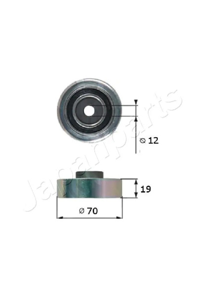 Japanparts Rola Ghidare/Conducere Curea Transmisie Suzuki Baleno/Grand Vitara...