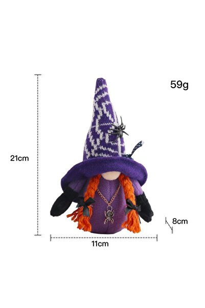 Choice1 فيوليت/紫罗兰 دمى قطيفة على شكل عنكبوت لطيف، دمى مصاصي دماء لتزيين حفلات...