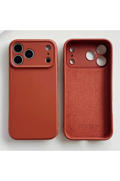 Choice غطاء مقاوم للصدمات من مادة TPU باللون البني لهاتف iPhone 17 Pro و16 Pr...