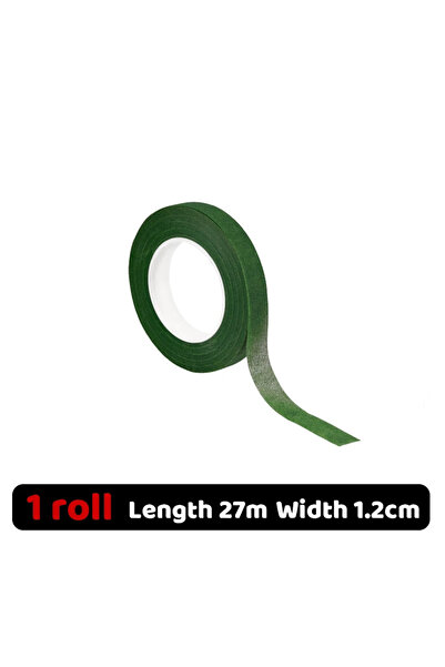 Choice11 1roll dark green Zxiixz 30 Yard 12mm Self-adhesive Bouquet Floral St...