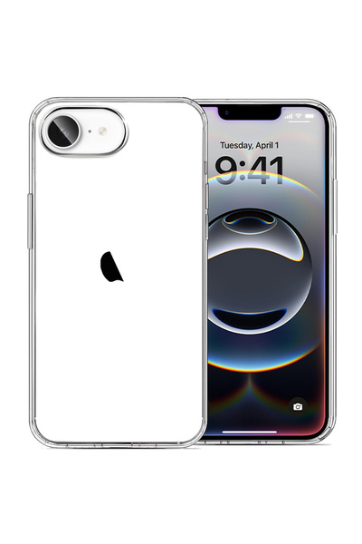 Choice جراب شفاف لهاتف iPhone 16e، جراب شفاف لهاتف iPhone 16e 16 E، ملحقات غط...
