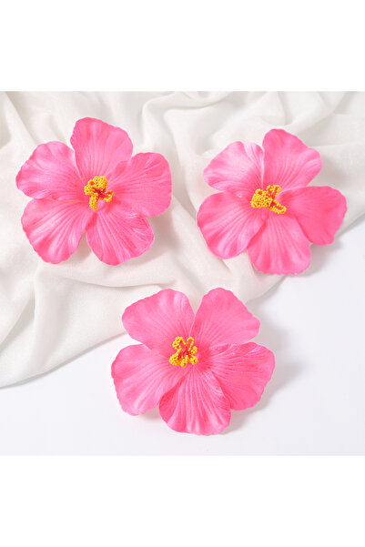 Choice 5 قطع وردية 5/10 قطع زهور صناعية 9.5 سم زهور وهمية للديكور المنزلي ومس...