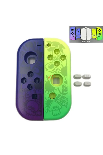 JCD غطاء بلاستيكي بنمط كرتوني مع إطار وسطي وغطاء بلاستيكي لجهاز نينتندو سويتش.