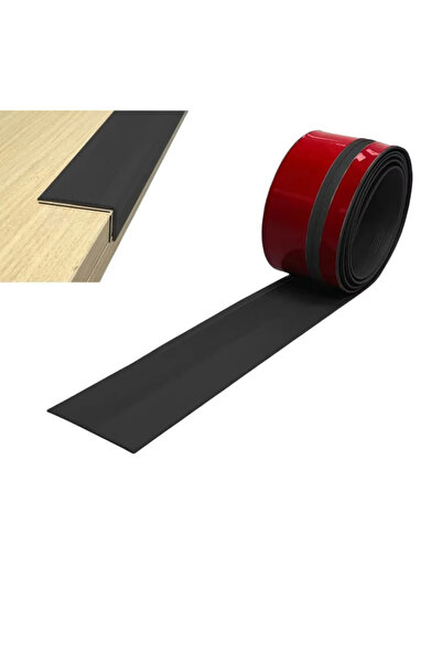 Choice 1 متر أسود، قطعة واحدة، 39.37/78.74 بوصة، واقي حافة السلم، غير قابل لل...