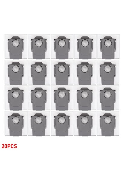 Choice 20 قطعة من أكياس الغبار لمكنسة روبوت Roborock Qrevo Master/P10S Pro/V2...