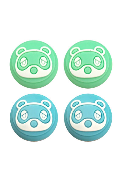 JCD رقم 64 رقم 65 4 قطع من وسادة أوراق الدب للعبة Animal Crossing وغطاء قبضة ...