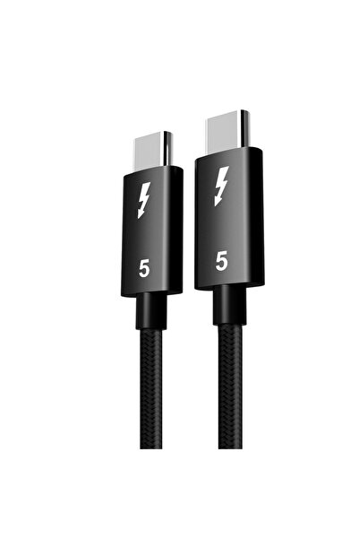 Choice كابل بيانات Thunderbolt 5 PD 240 واط USB C إلى USBC Thunderbolt 5 كامل الوظائف، شحن سريع 16 كيلو هرتز، 60 هرتز، بطول 2 متر