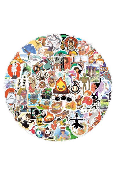 Choice 100 قطعة 100 قطعة ملصقات جيبلي هاياو ميازاكي ملصقات DIY سكرابوكينغ اله...