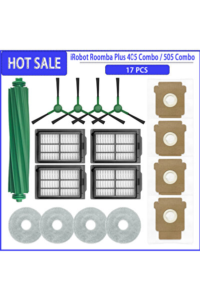 Choice 004 متوافق مع مجموعة irobot Roomba Plus 405 / 505 وفرشاة جانبية رئيسية...