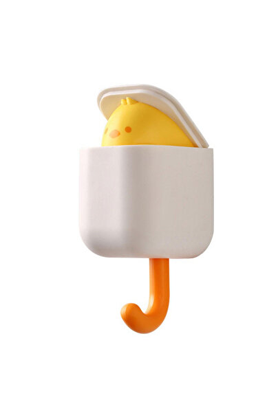 Choice Yellow chicken 1 PCS Creative Cat Hook Cute Seamless Dormitory Bedroom Door Hangers Hooks Key Umbrel