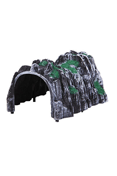 Choice قطعة واحدة من البلاستيك الصخري مسار نفق قطار فتحة نموذج قطار سكة حديد ...