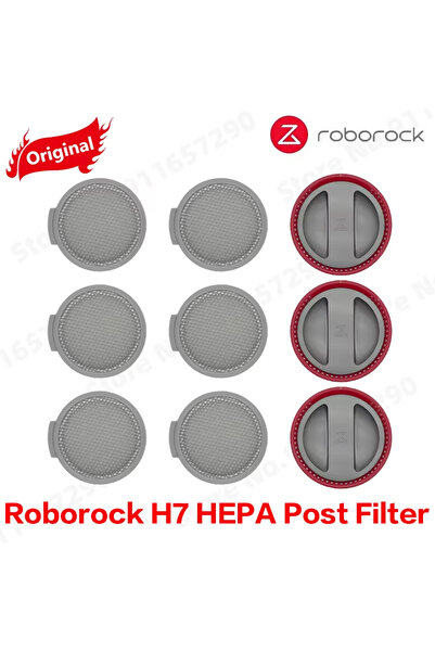Roborock Set 1 Original H7 HEPA Post Filter Spare Parts Handheld Cordless Vacuum Cleaner Replacement