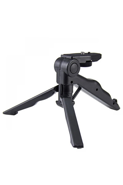 Choice حامل ثلاثي القوائم محمول صغير أسود اللون، مثبت باليد، حامل ثلاثي القوا...