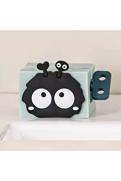 Choice عصارة يدوية على شكل كرتونية سوداء واحدة، معجون أسنان، منظف للوجه، حمام...