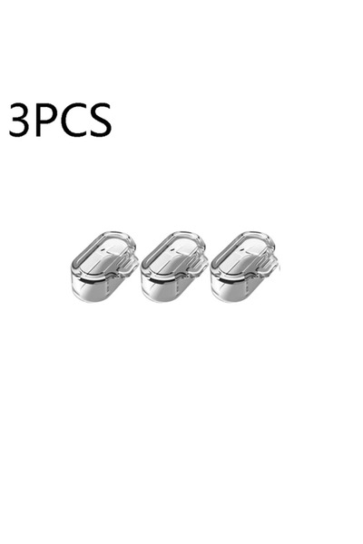 Choice 3pcs Transparent Charging Port Dustproof Plug Cover Protector Cap for ...