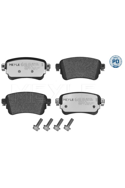 MEYLE Set Placute Frana Frana Disc Puntea Spate Citroen Jumpy 3 Bus/Jumpy 3 C...