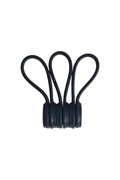 Choice مجموعة من 3 قطع من 10 قطع من أربطة كابل USB المغناطيسية القابلة لإعادة...