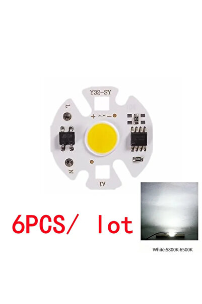 Choice 220 فولت 10 واط أبيض 10 قطع Y32 12 واط استخدام بدون سائق مصباح LED COB...