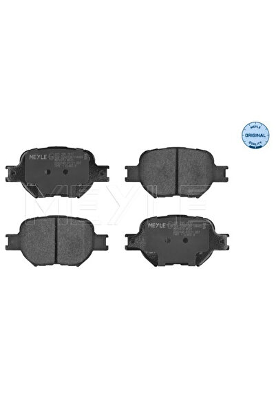 MEYLE Комплект спирачни накладки за преден мост, дискови спирачки за Toyota C...