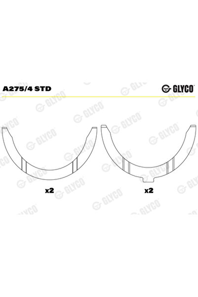 GLYCO Saiba Distantier Arbore Cotit Toyota 4 Runner 2/4 Runner 3/Fortuner