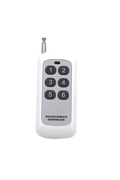 Kebidumei جهاز تحكم عن بعد لاسلكي بتردد 433 ميجاهرتز مزود بستة أزرار ورمز تعليمي 1527 لبوابة الأدوات