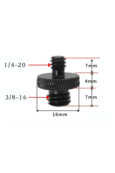Choice 6 قطع من 1 4 م إلى 3 8 م مجموعة من ستة براغي تحويل من 1/4-20 إلى 3/8-1...