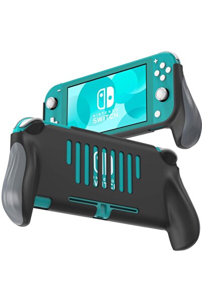 Choice black Protection Handle For Nintendo Switch Lite Ergonomic Holder Game Controller Grip Console Cover