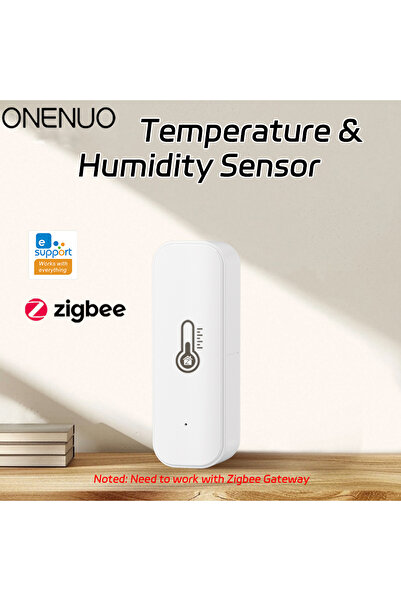 Choice WHITE Ewelink ZigBee Smart Temperature Humidity Sensor Battery Powered APP Control Thermometer Hygro