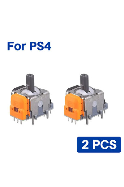 Choice لوحدة تحكم PS4-2PCS ذات تأثير هول التناظري مع مستشعر ثلاثي الأبعاد، ملحقات وحدة تحكم PS5، Thumbsti