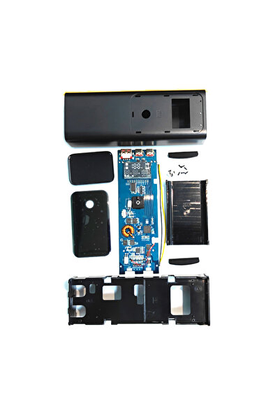 Choice علبة شاحن بطارية DIY PD100W DIY فقط مع شحن سريع لـ 4 قطع من بطاريات 21...