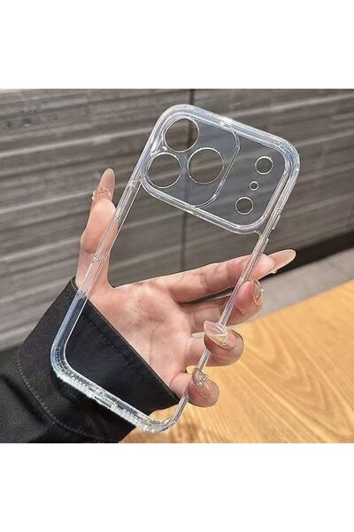 Choice جراب سيليكون مرن رفيع للغاية شفاف للغاية لهاتف iPhone 17 Pro Max