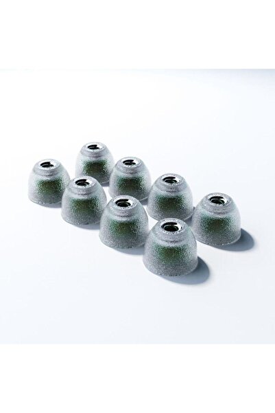 Choice Green-M-4pairs TANGZU Tang Sancai Noble Liquid Silicone Hybrid Eartips Stainless Steel Edition