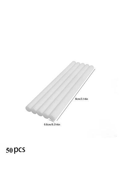Choice 8mm-8cm 50 PCS 7mm and 8mm Humidifier Replacement Cotton Rod Can Be Cut According To The Size Of The