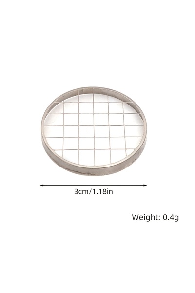 Choice 3cm 1pc Stainless Steel Incense Holder Grid Base - Heat-Resistant Fire...