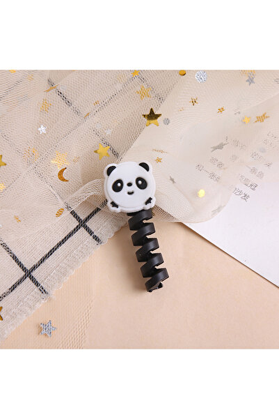 Choice xiongmao Cartoon Cable Protector For iPhones Android Winder Type-c USB Charging Cord Organizer Headp
