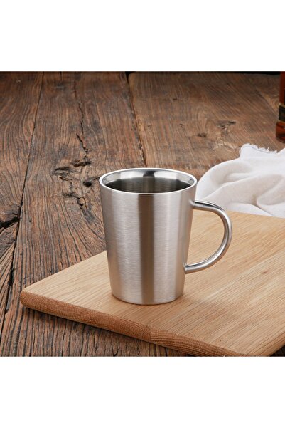 Choice 301-400 مل فضي 300 مل 304 أكواب مزدوجة الطبقات من الفولاذ المقاوم للصد...