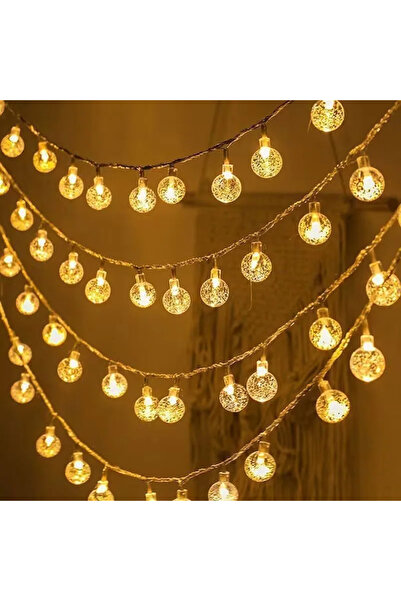 Choice سلسلة أضواء LED على شكل كرة فقاعات دافئة بطول 1.5 متر إلى 6 أمتار، مزو...