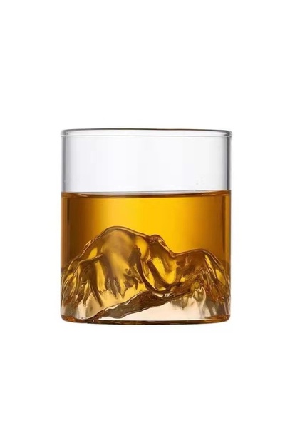 Choice ٢٠٠ مل ٧٠ × ٧٣ مل ٢٠٠ مل كوب شاي ياباني زجاجي مقاوم للحرارة من جبل فوجي