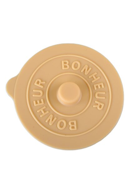 Choice غطاء سيليكون مدمج من المطاط المنقوش المقعر بلون موحد بسيط باللون الأصفر، إبداعي مائي