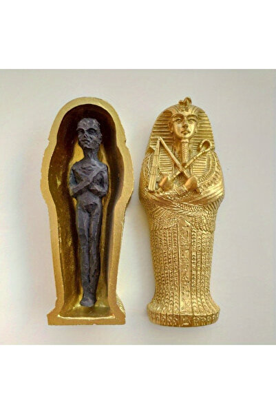 Choice الذهب الأسود المصري القديم مصر نعش مع تمثال مومياء الراتنج الحرف الفني...