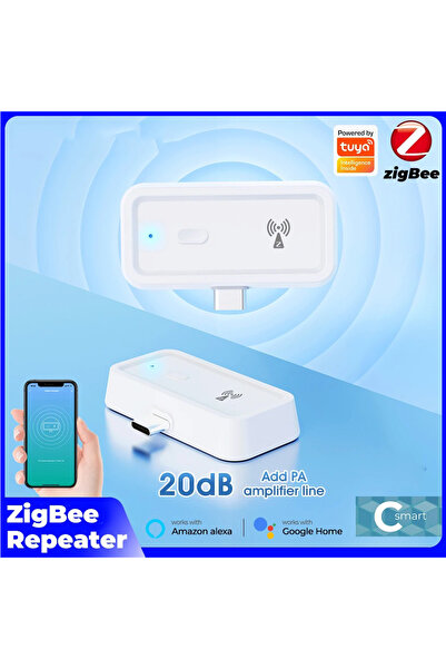 Choice Zigbee repeter Smart Tuya Zigbee 3.0 wireless signal repeater Type-C signal amplifier can be used wi