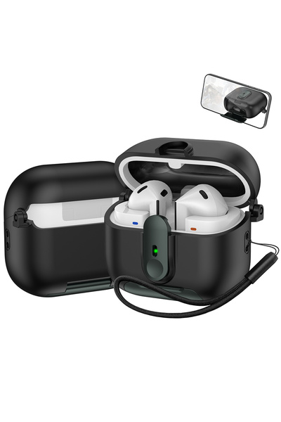 Choice جراب سماعات أذن لاسلكي بلوتوث من Gala، متوافق مع Buds3 و 3Pro 2، مزود بحاملين.