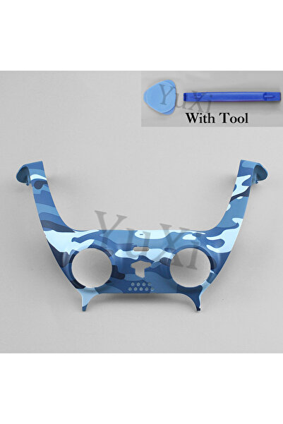 Choice شريط زخرفي لمقبض عصا التحكم PS5 باللون الأزرق المموه لوحدة تحكم بلاي ستيشن 5