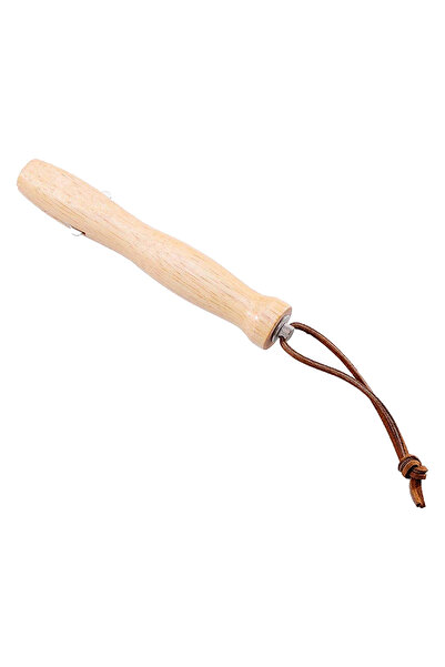 Choice 1C أسياخ شواء بطول 80 سم، مقبض خشبي من الفولاذ المقاوم للصدأ، شوكة شوا...