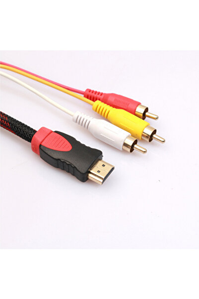 Choice 1.5m HDMI to 3RCA Cable 1.5m HDMI to Color Difference Cable HDMI to AV HD Cable