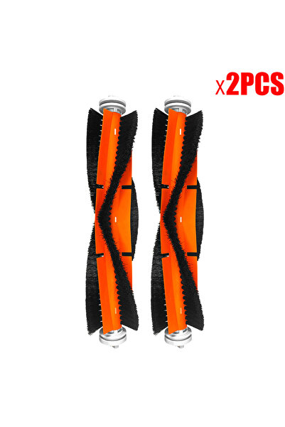 Choice قطعتان من قطع غيار الفرشاة الرئيسية للمكنسة الروبوتية X10، فرشاة جانبي...