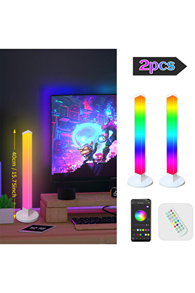 Choice 40cm 150cm Smart Corner Floor Lamp Dimmable APP Control RGB LED Modern...