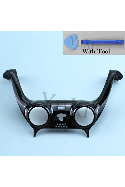 Choice شريط زخرفي أسود لامع قطعة واحدة لمقبض عصا التحكم PS5 لوحدة تحكم بلاي ستيشن 5