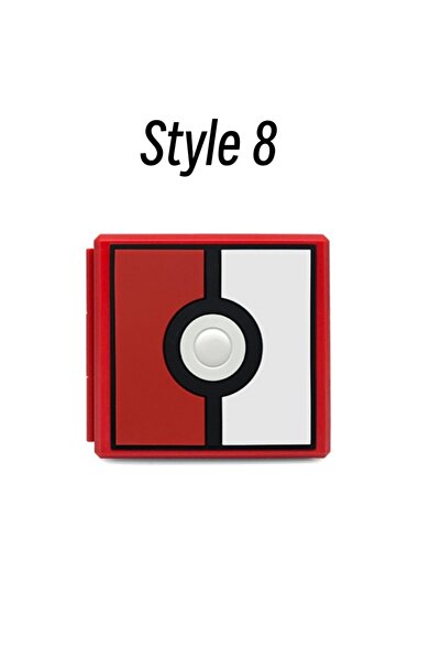 Choice حافظة بطاقات ألعاب Switch الجديدة من Style 8 لجهاز Switch 2 OLED Lite، صندوق تخزين خرطوشة الألعاب، نقش ثلاثي الأبعاد