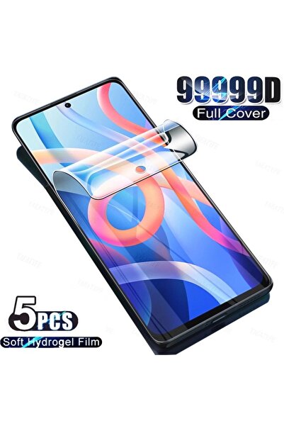Choice11 5 قطع من فيلم هيدروجيل لهاتف نوت 9 برو، و5 قطع من فيلم الجل لهواتف ر...